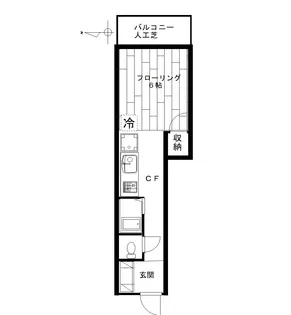 トキワパレス【4階】の間取り