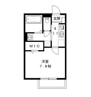 ウッドホーク クラブ【2階】の間取り