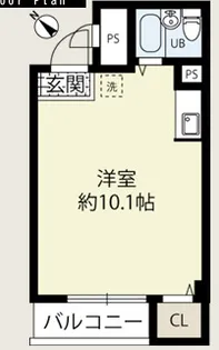 コーポリバージュ【2階】の間取り