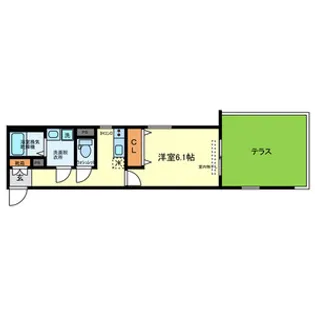 Luna甲子園【1階】の間取り