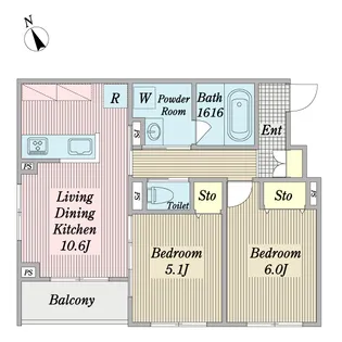 L’Excellence M【1階】の間取り