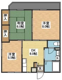MD村元IV【1階】の間取り