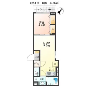 シエル・クラルテ【2階】の間取り