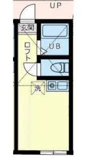 ユナイト三ツ沢シャトルーの杜【1階】の間取り