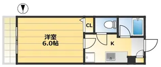 エリア・エヌ【2階】の間取り