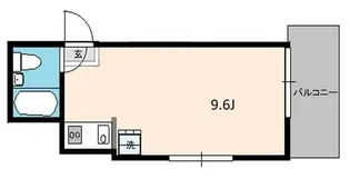 伊井ビル【5階】の間取り