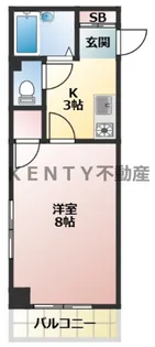 39BLD.A【3階】の間取り