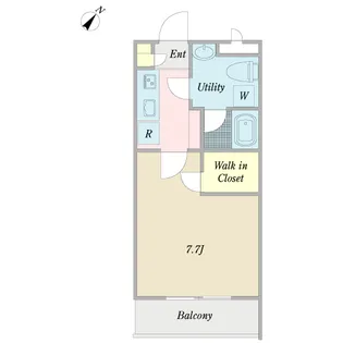 ラフェリオ久我山【2階】の間取り