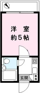 プラザUSA三軒茶屋【3階】の間取り