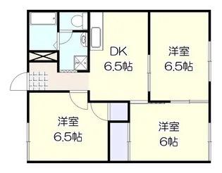 メルヘンコジマ【1階】の間取り