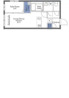 プライムブリス文京春日【5階】の間取り