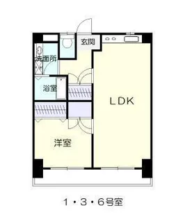 ピープルタウン【5階】の間取り