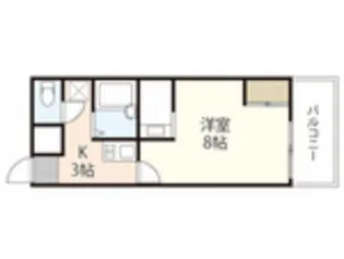 イーハトーヴ安芸【2階】の間取り