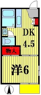 プロフィーV【1階】の間取り