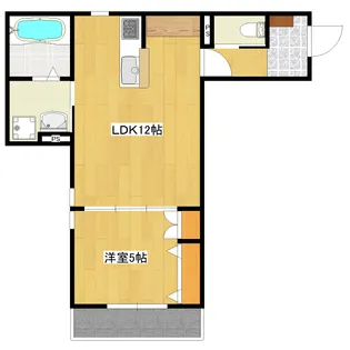 ブランテラス【1階】の間取り