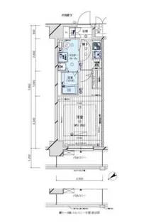 メインステージ亀戸【2階】の間取り