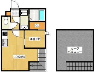 GRANDTIC RESIDENCE【1階】の間取り