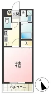 キングスコート【2階】の間取り