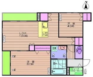 R.M【1階】の間取り