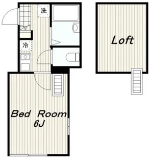ミキハイツ淵野辺【1階】の間取り