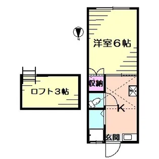 ラ ソネット桜台【2階】の間取り