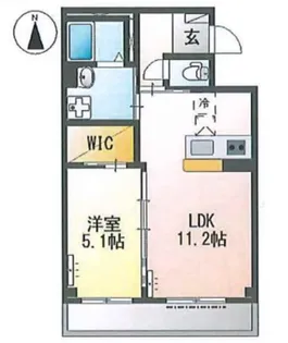 アクア【1階】の間取り