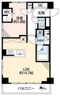 マンション第2多摩川苑【3階】の間取り