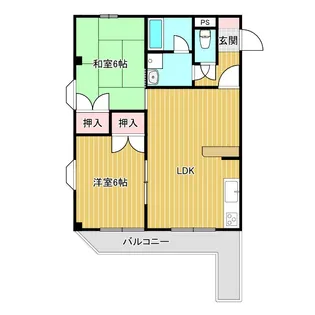 フォーレストハウス【2階】の間取り