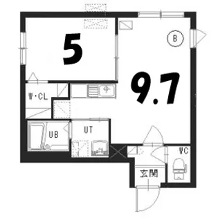 Terrace Hibiki(テラス ヒビキ)【1階】の間取り