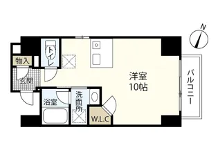 メゾン ド 銀山【6階】の間取り