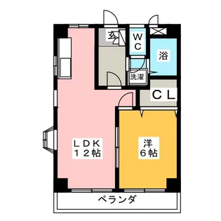 中久ビル【4階】の間取り