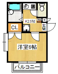 GRACEVILLE164【3階】の間取り