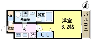 ベルシード新小岩AZ【3階】の間取り