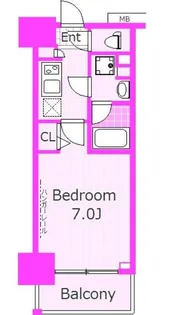 ガーラステーション横濱大通り公園【5階】の間取り