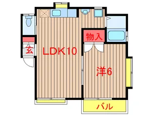 デュアル【2階】の間取り