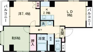 アゼリアガーデン【3階】の間取り