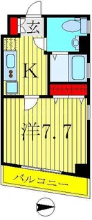 百景ビル【3階】の間取り