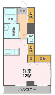 TI-DA常磐【6階】の間取り