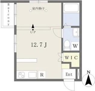 Solid名駅南【3階】の間取り