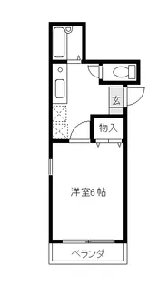 サーティーワン【2階】の間取り