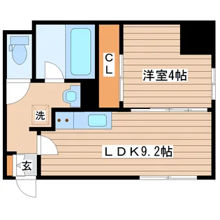 アリオール一番町【5階】の間取り