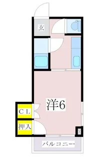 黄金ビル【7階】の間取り