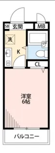 メビウスメルズ【1階】の間取り