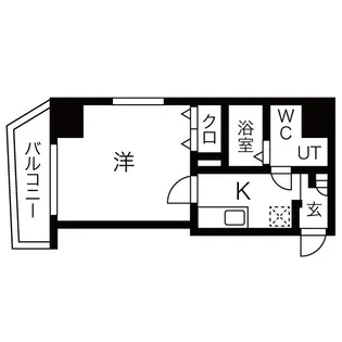 Luxe十三東【7階】の間取り