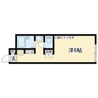 サニーフラット辻井【2階】の間取り
