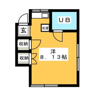 コーポMAKI【2階】の間取り