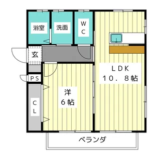 メゾン西大須【3階】の間取り