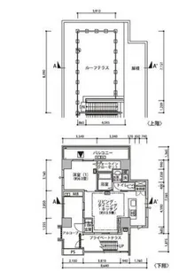 東雲キャナルコートCODAN19号棟【4階】の間取り