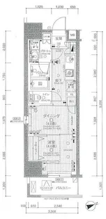 日神デュオステージ浅草三筋【3階】の間取り