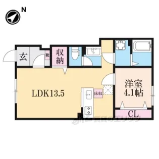 chouette【1階】の間取り